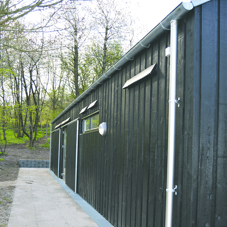 MicroVent ventilationsenheder installeret udendørs på Børnehaven Himmelblå